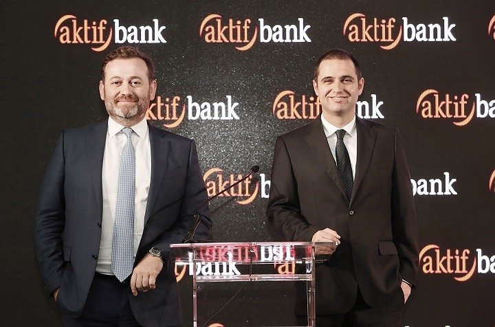 Aktif Bank Genel Müdürü Dr. Serdar Sümer ve Passolig Genel Müdürü Ceyhun Kazancı
